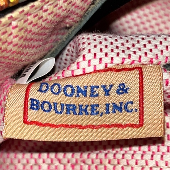 Vintage Dooney & Bourke Y2K Rainbow Printed Bitsy Bag - Picture 12 of 16